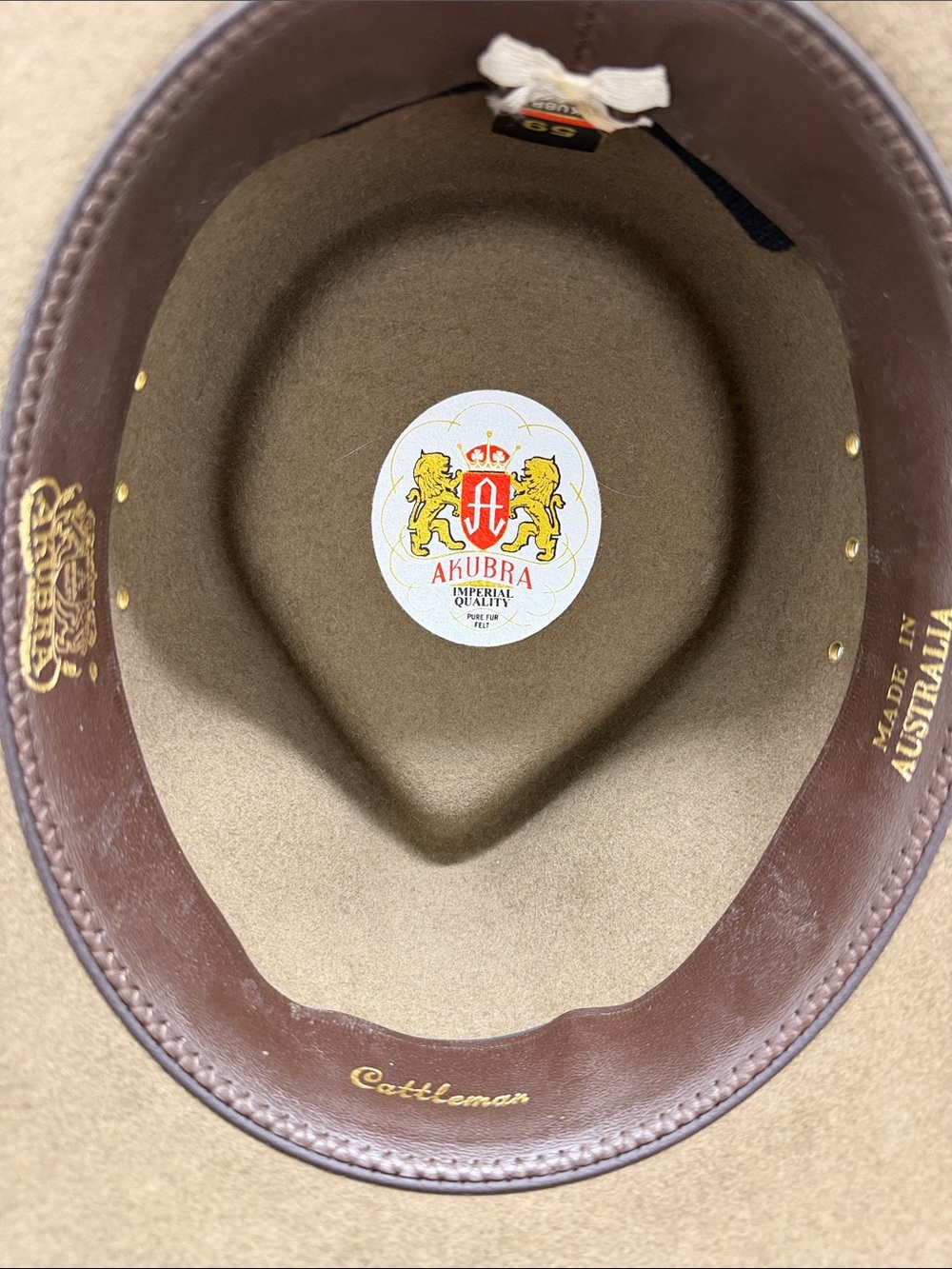 Akubra hat. In excellent condition. - Picture 3 of 8
